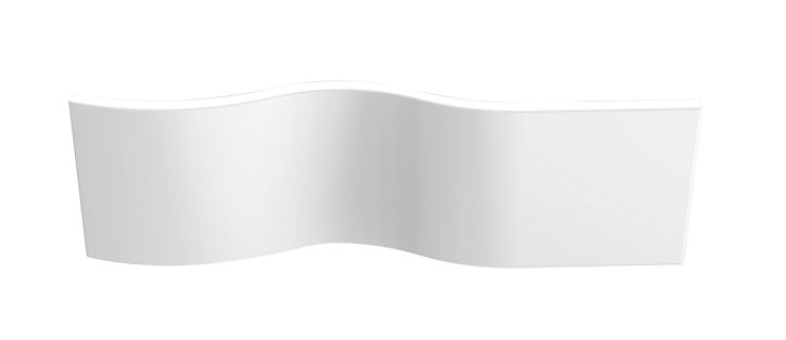 Tablier de baignoire frontal blanc Folk 180 x 90 cm Valentin