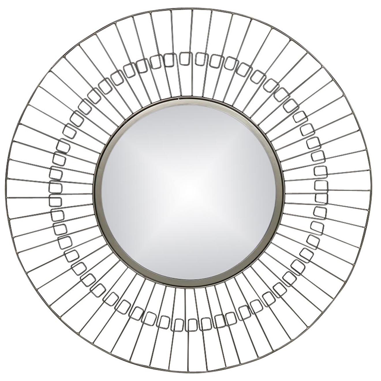 Pomax Miroir Finesse gris - D.80 cm