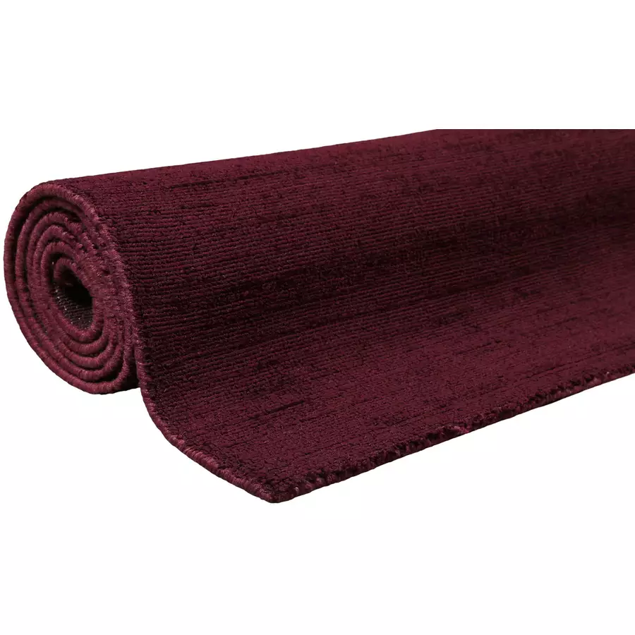 Esprit Kurzflorteppich Gil bordeaux rot
