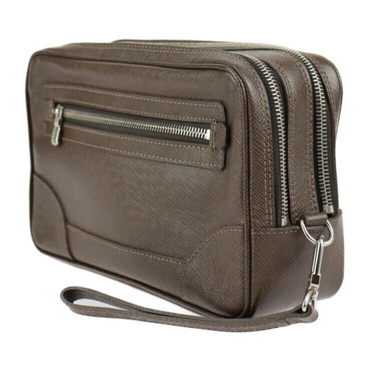Louis Vuitton Vintage Louis Vuitton Clutch Brown