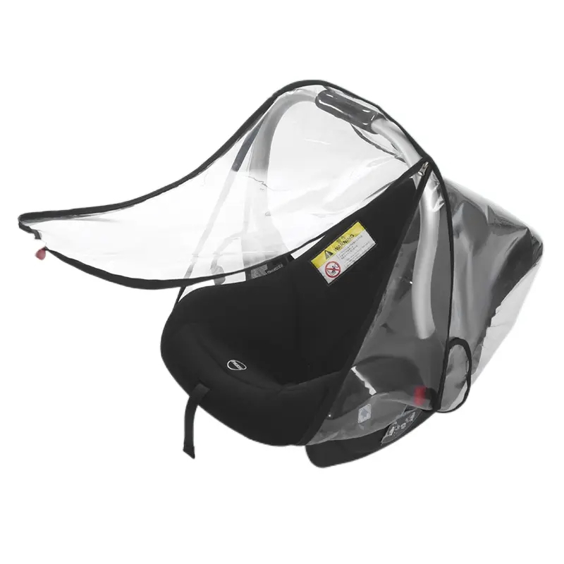 (55x60cm) Baby Schale Regenschutz Maxi-Cosi Überzug Universal Kindersitz Schutz Baby-Safe Autositz Abdeckung - Transparent