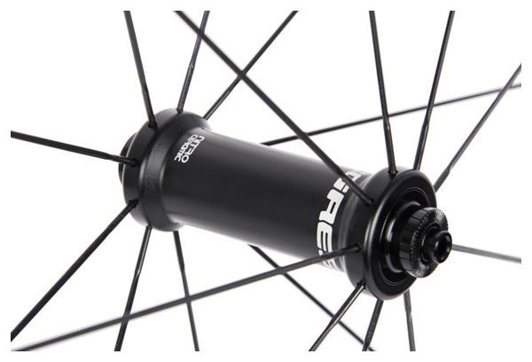 Paire de roues Progress Space Boyau Noir | 9x100/9x130 mm | Patins | Shimano
