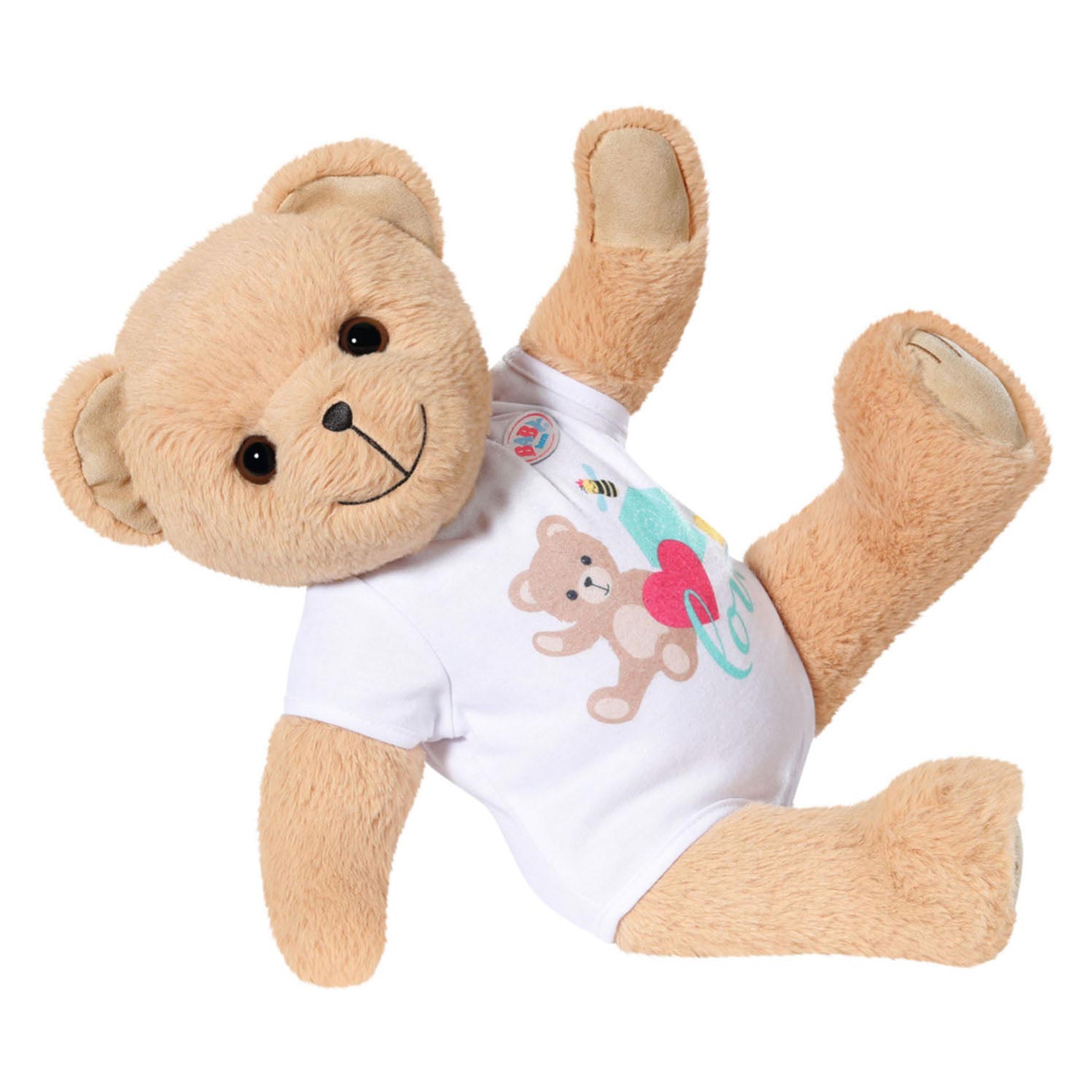 BABY born Teddybeer met Boekje, 36cm
