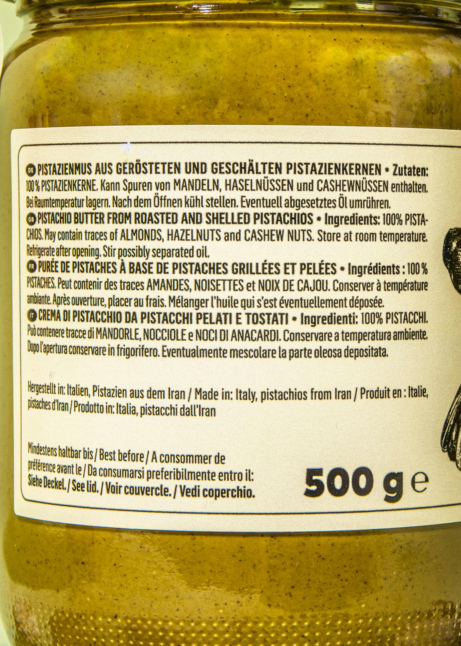 Pistazienmus 6 x 500 g