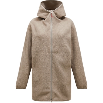 Peak Performance Pile Long Zip Fleecejacke Avid Beige Damen