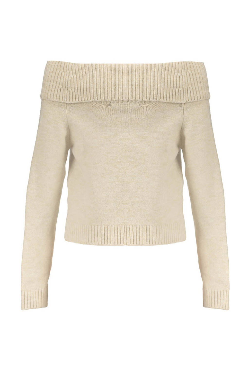 Frankie&Liberty sweater met wol ecru