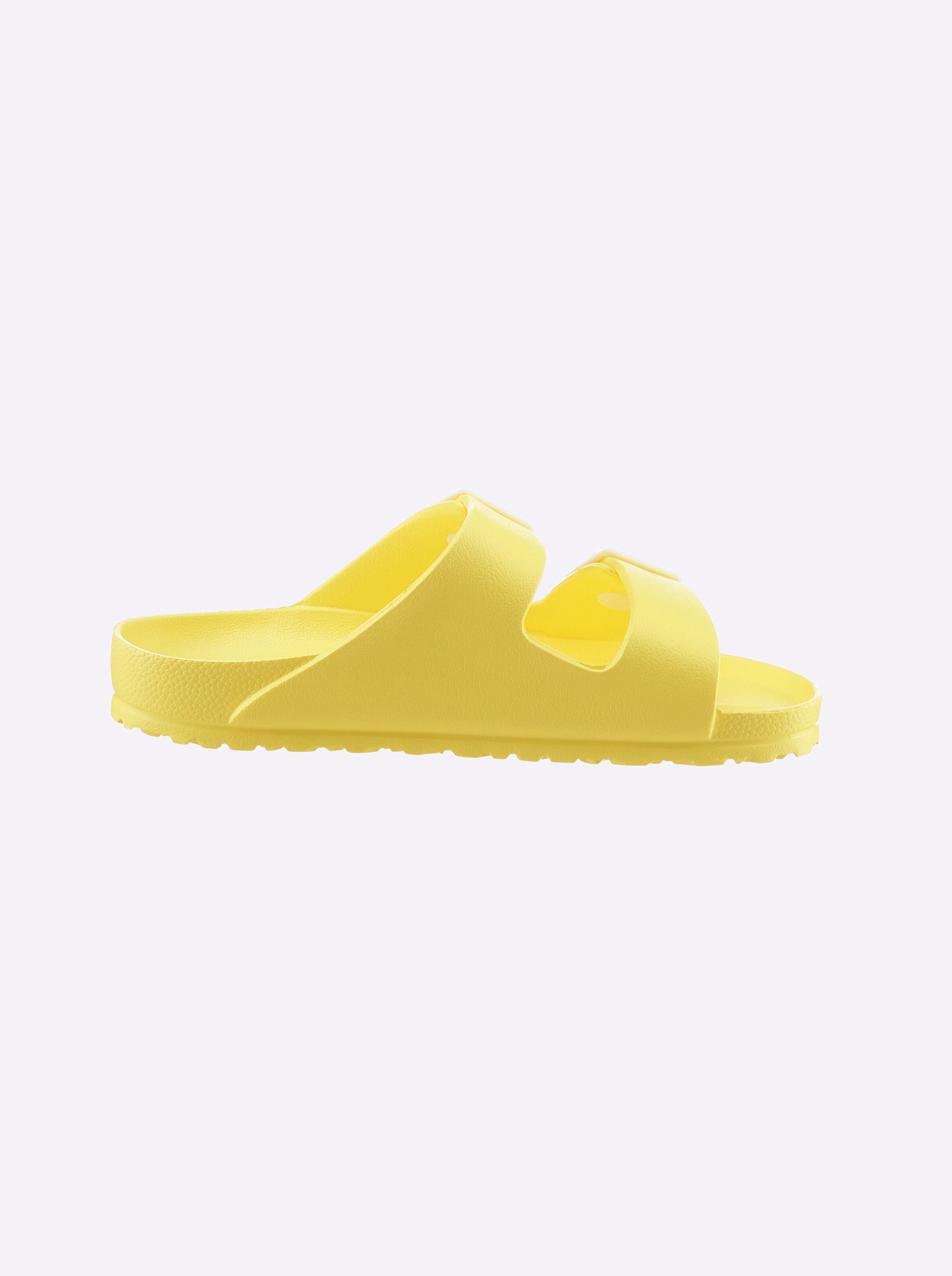 Pantolette in zitrone