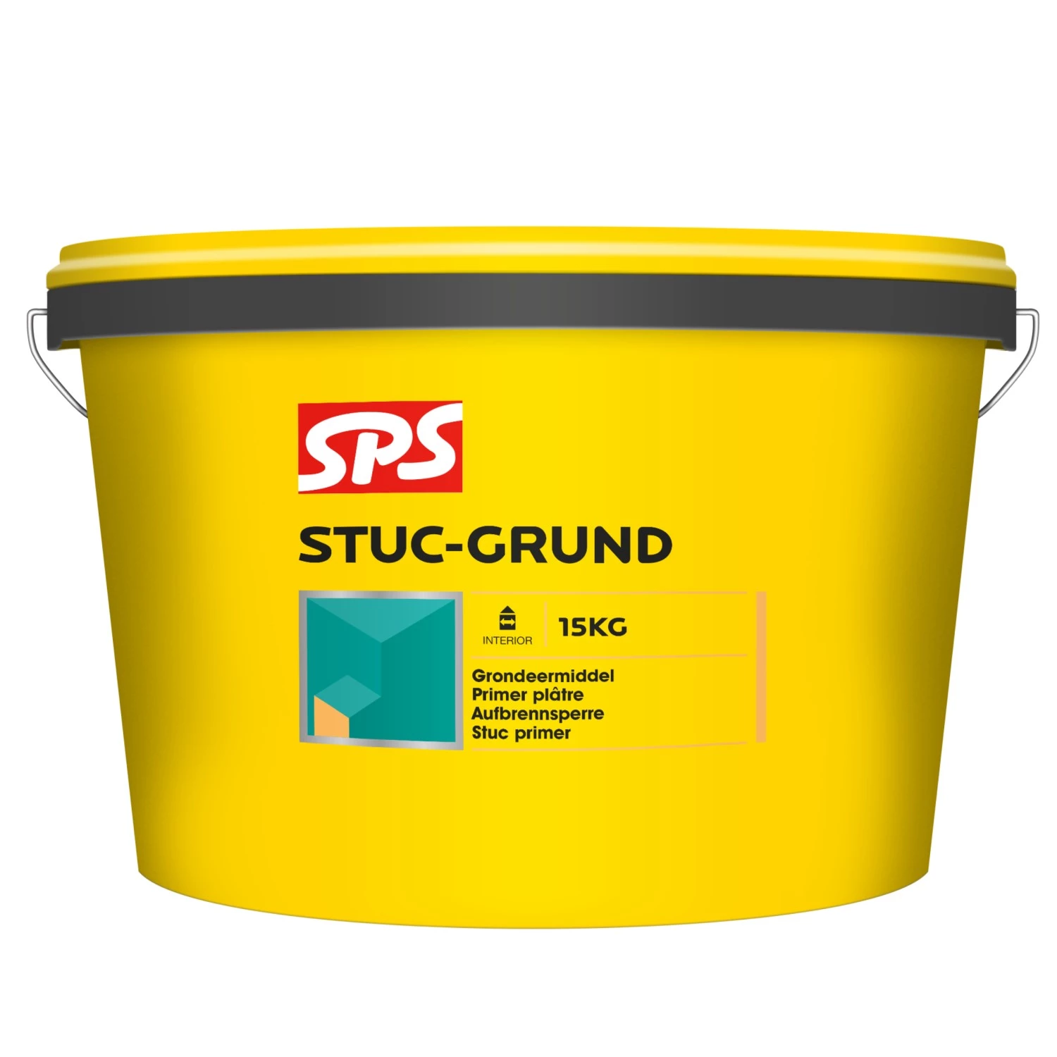 SPS STUC-GRUND geel  15kg