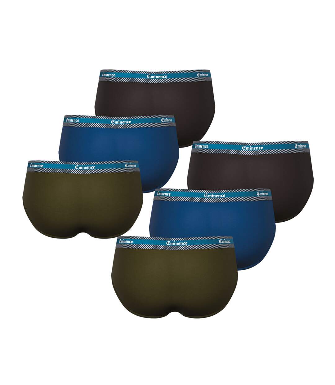 Lot de 6 slips homme Sélection en Coton Bio