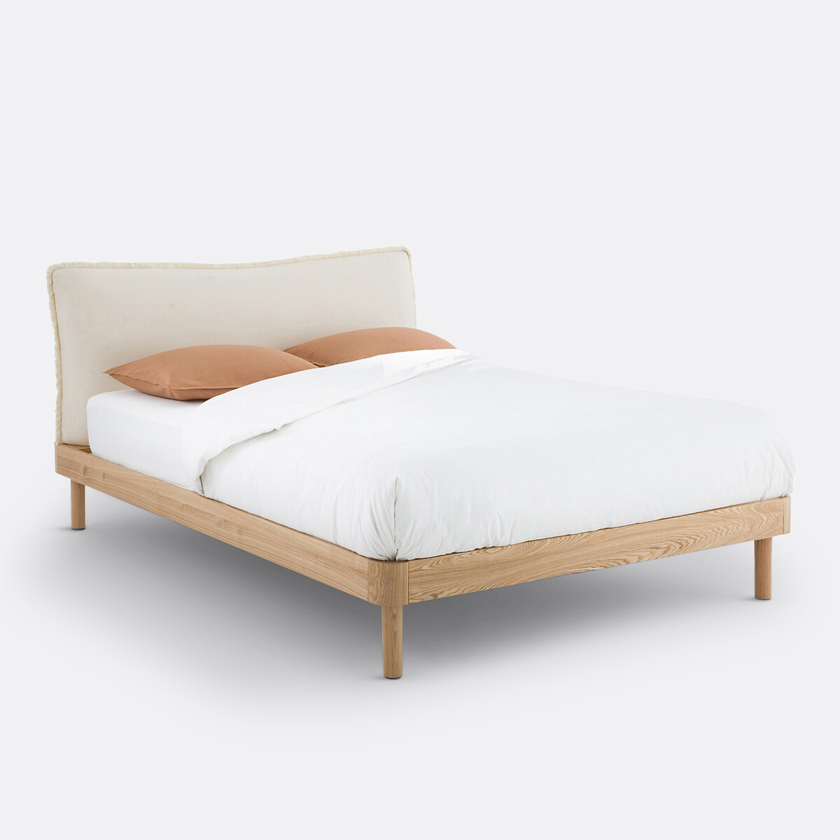 LA REDOUTE INTERIEURS<br>Cama com cabeceira e estrado de ripas, Amedi