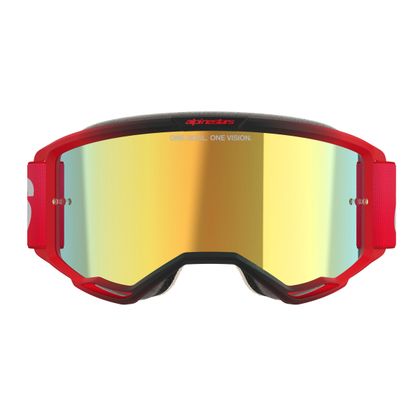 Masque cross Alpinestars VISION 5 BLAZE 2025 - Rouge
