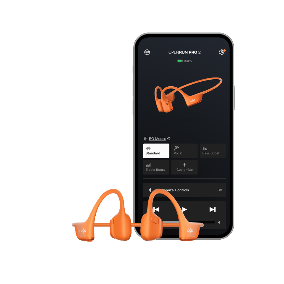 Shokz - OpenRun Pro2 Orange - Bone Conduction Headset