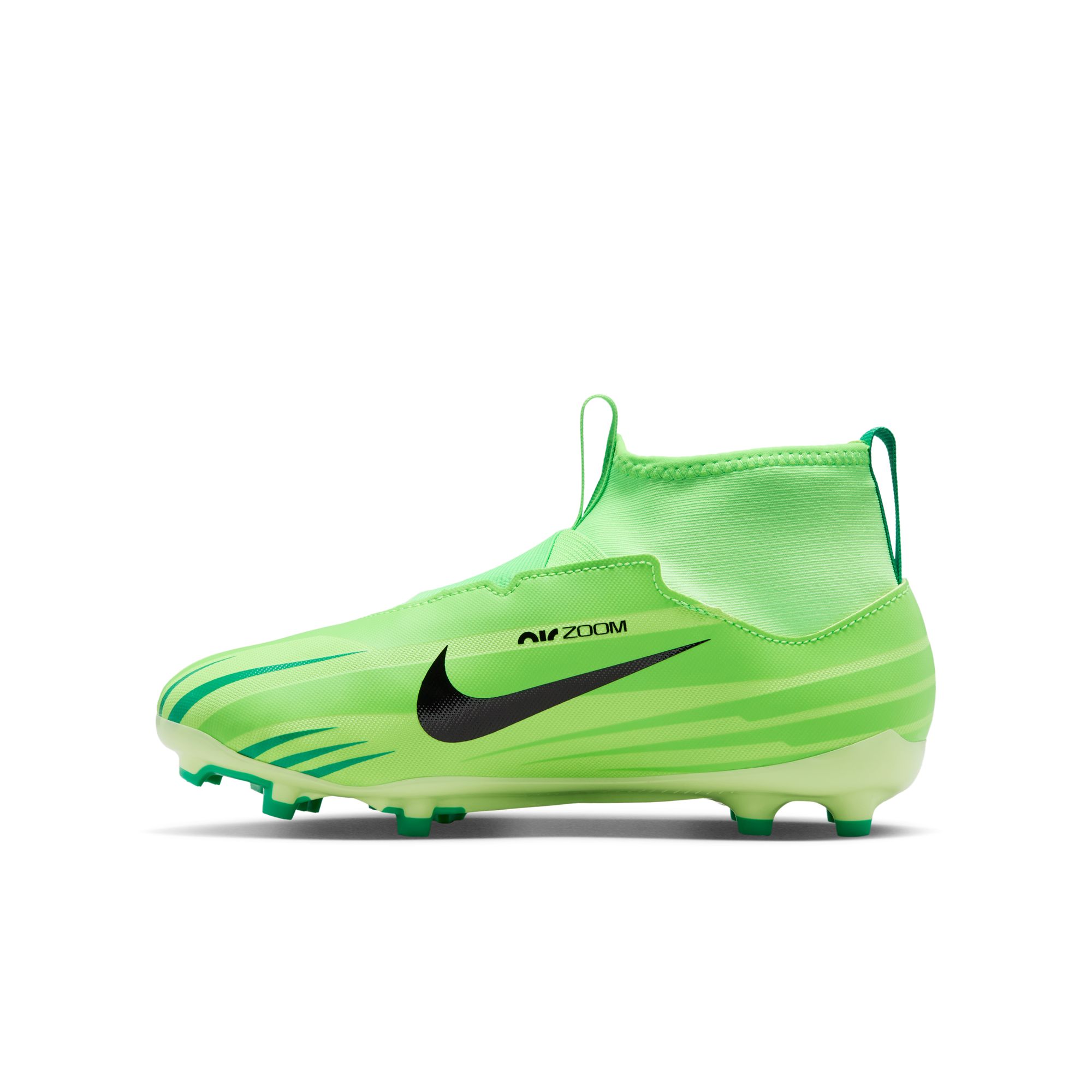 Superfly 9 Academy Mercurial MG Junior 300/Green Strike/Stadium Green/Svart