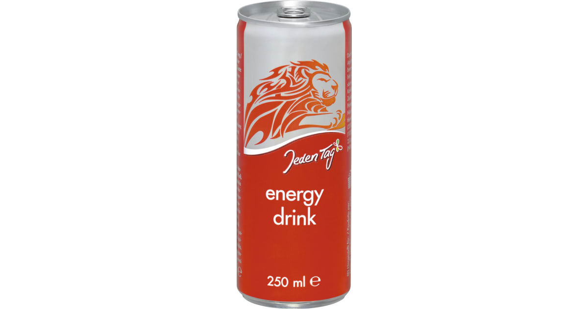 Jeden Tag Energy Drink 0,25 Liter Dose (Einweg)