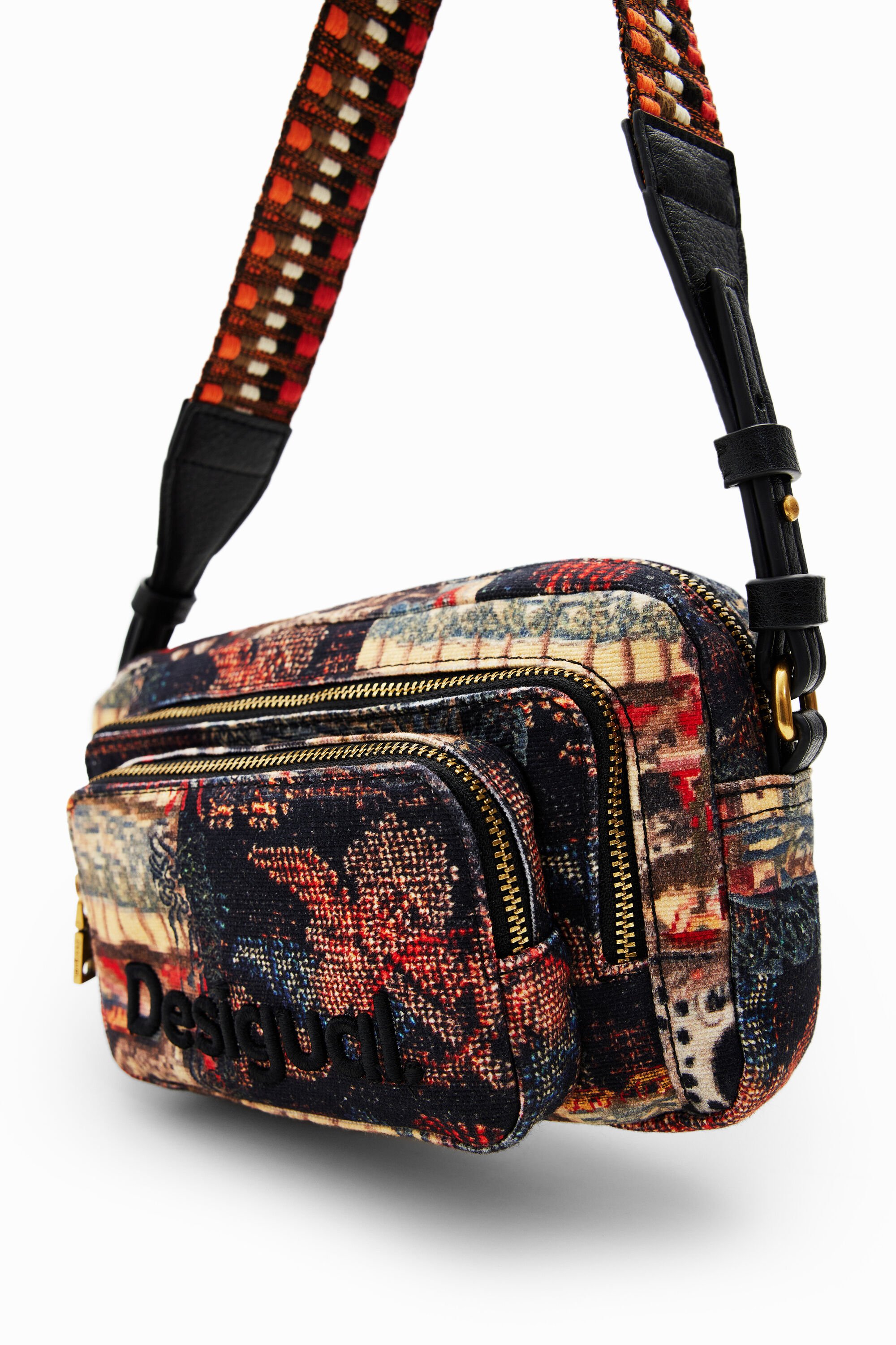 Petit sac à bandoulière tapisserie M. Christian Lacroix