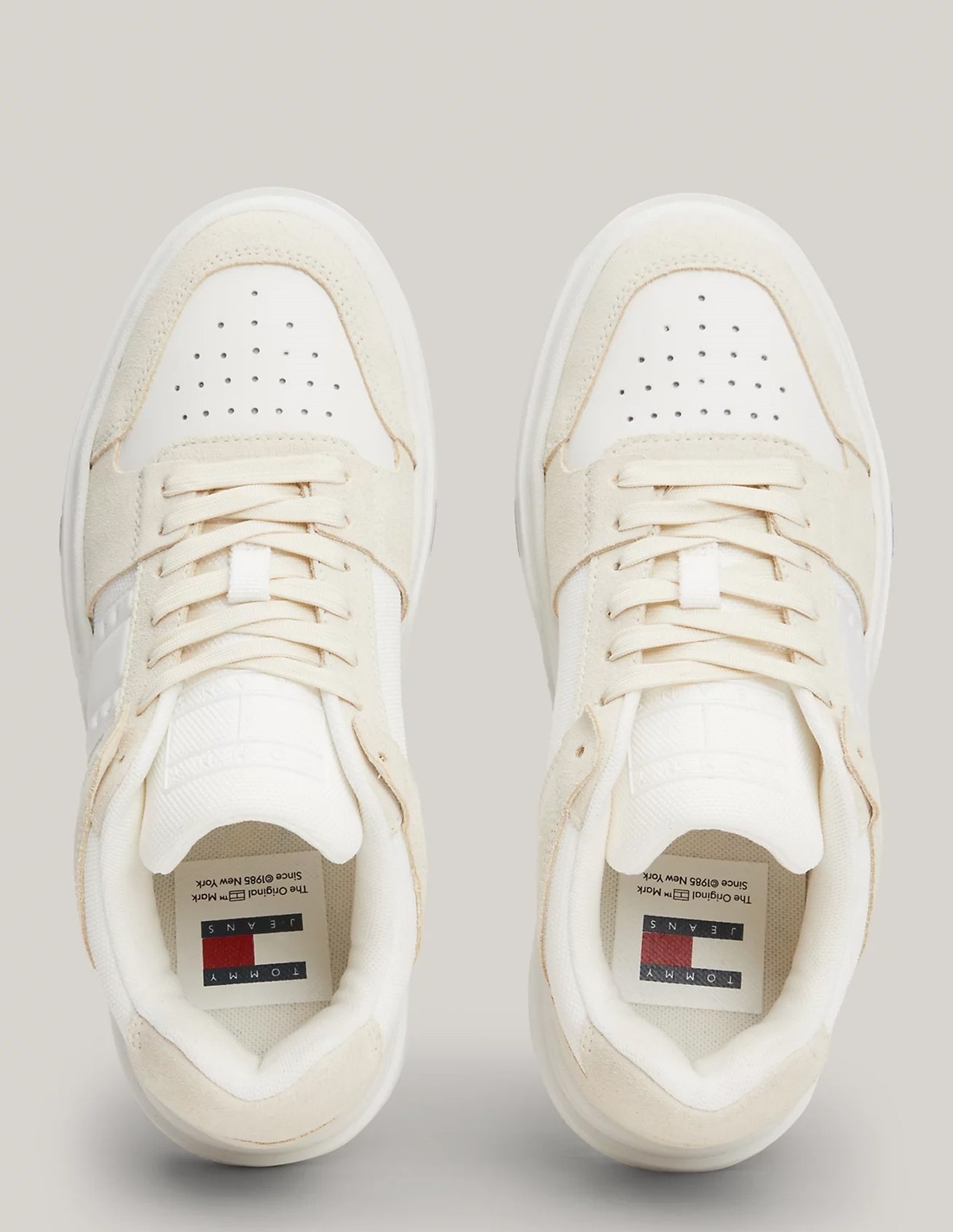 tommy hilfiger Basket de ville Mixte the brooklyn suede Beige