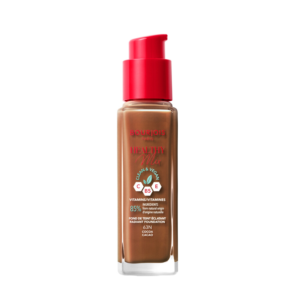 Bourjois Healthy Mix Clean Foundation Cocoa 63N30 ml