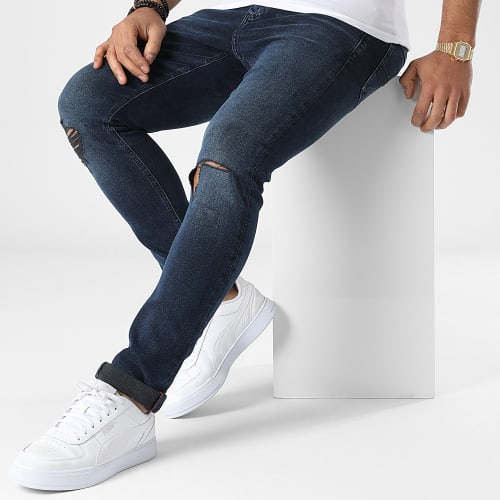 Jean Slim Scanton 6022 Bleu Brut