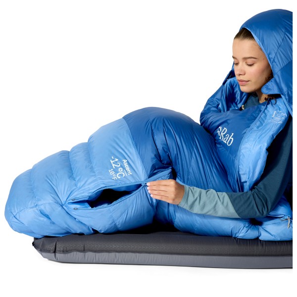 Rab - Women's Ascent -12C / 10F - Sac de couchage en duvet
