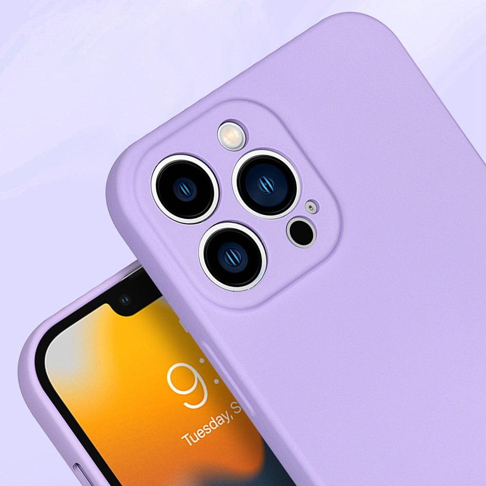 iPhone 13 Pro Soft Touch Gummi Case Hülle mit Kameraschutz - Rot