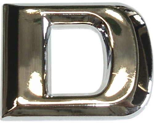 3D reliëfsticker letter 