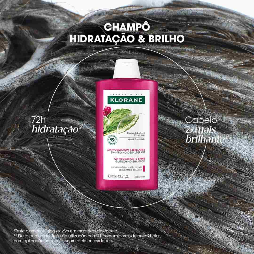 KLORANE  Champô Figo da Índia Hidratante Cabelo Baço - 400ml