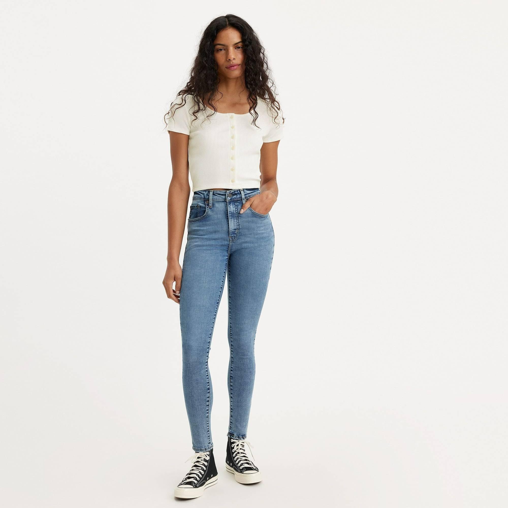 Levis 721 High Rise Skinny Jeans
