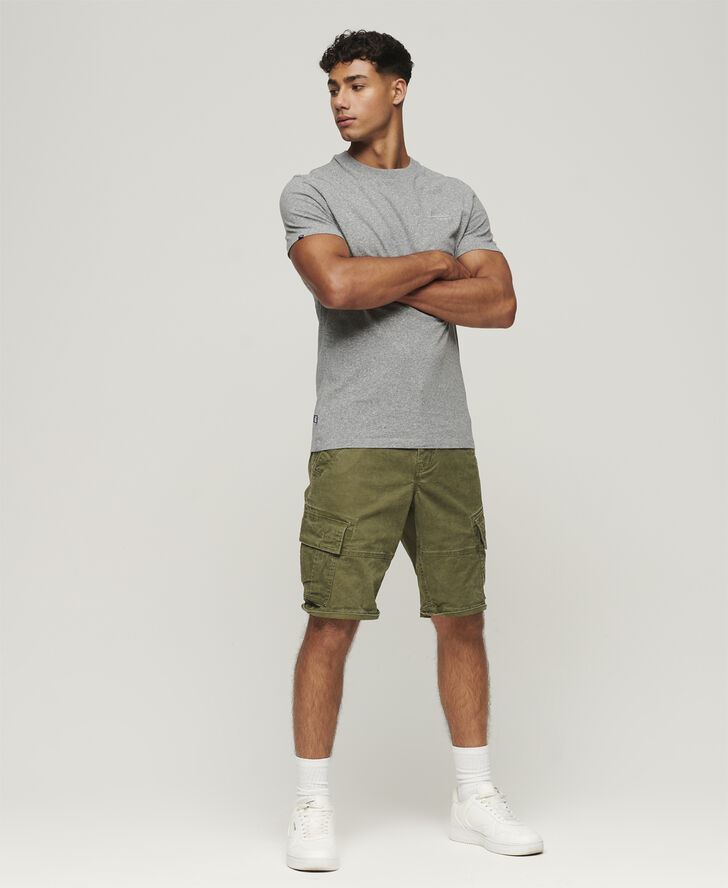 Superdry VINTAGE LOGO EMB TEE Noos grey marl