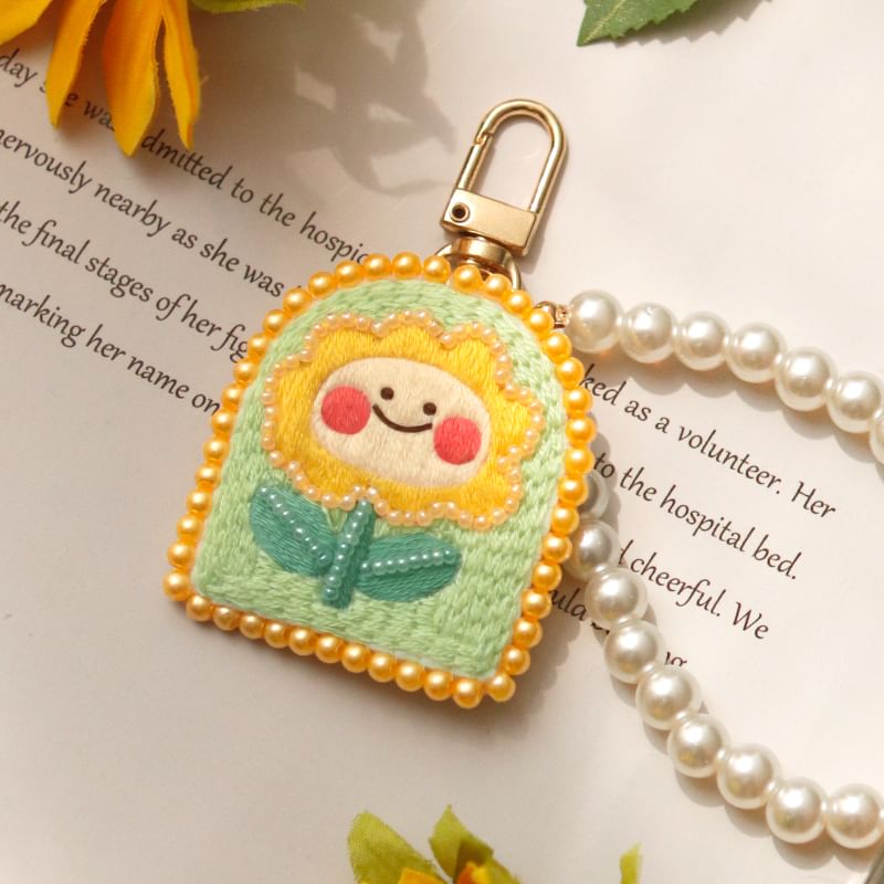 Embroidery Kingdom - DIY-borduurpakket voor sleutelhangers (verschillende ontwerpen)