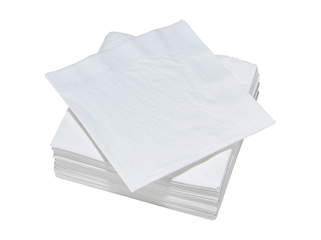 GUARDANAPOS FOLHA TRIPLA ACTUEL BRANCO 40X40CM 50 UNIDADES