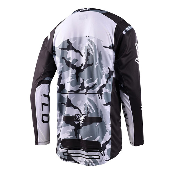 Troy Lee Designs - Maillot GP Pro Blends Camo Noir / Blanc