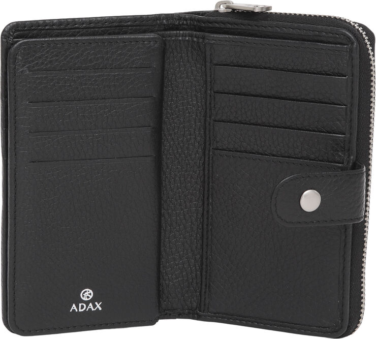ADAX Cormorano wallet Karina Sort