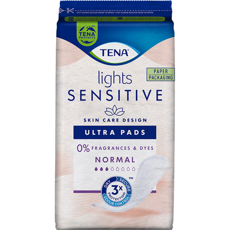 Tena Lights sensitive normal inlegkruisjes