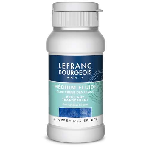 LEFRANC & BOURGEOIS Flüssiges Malmittel, Glänzend transparent