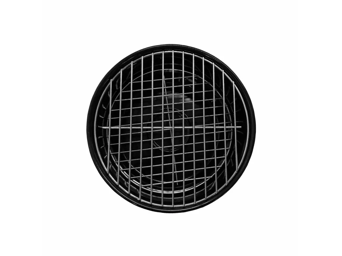 Barbecue au charbon de bois avec sac isotherme Marjal Noir Ø26,5x22,5cm 7house