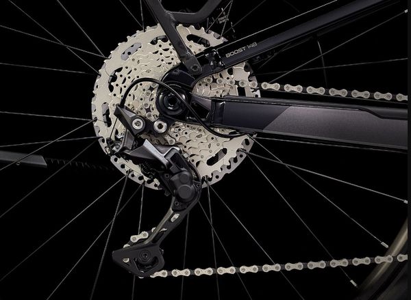 POWERFLY FS 4 EQ GEN3 Crossover E-Bike  matte dnister black gloss trek black  XS