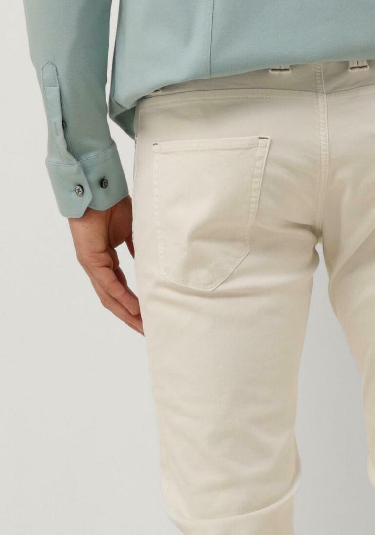 ALBERTO ecru alberto slim fit jeans slim