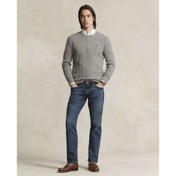 Polo Ralph Lauren 2/15 WOOL/CASH RWS-LSL-PLO Grå