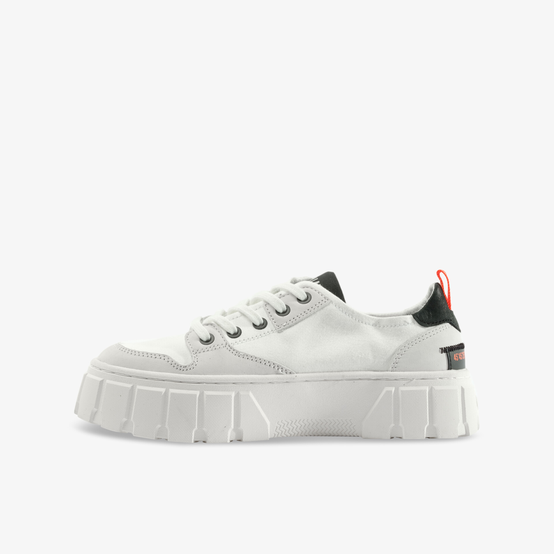 PALLADIUM PALLATOWER LO STAR Damen Leinenschuhe weiß