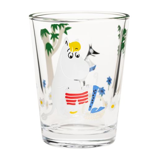 Mumi By Arabia Mumi Drikkeglas, Going On Vacation, 22 cl
