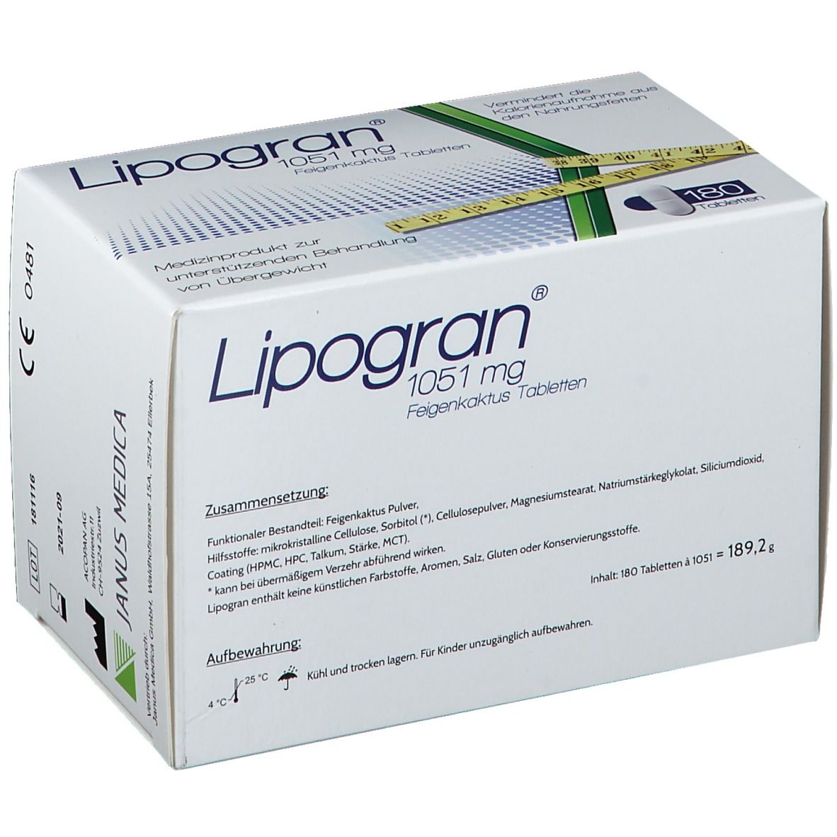 Lipogran® 1051 mg