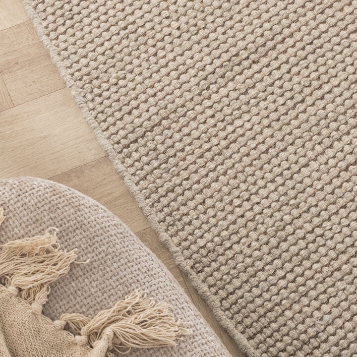 Organisch vloerkleed - Bliss Beige/Bruin