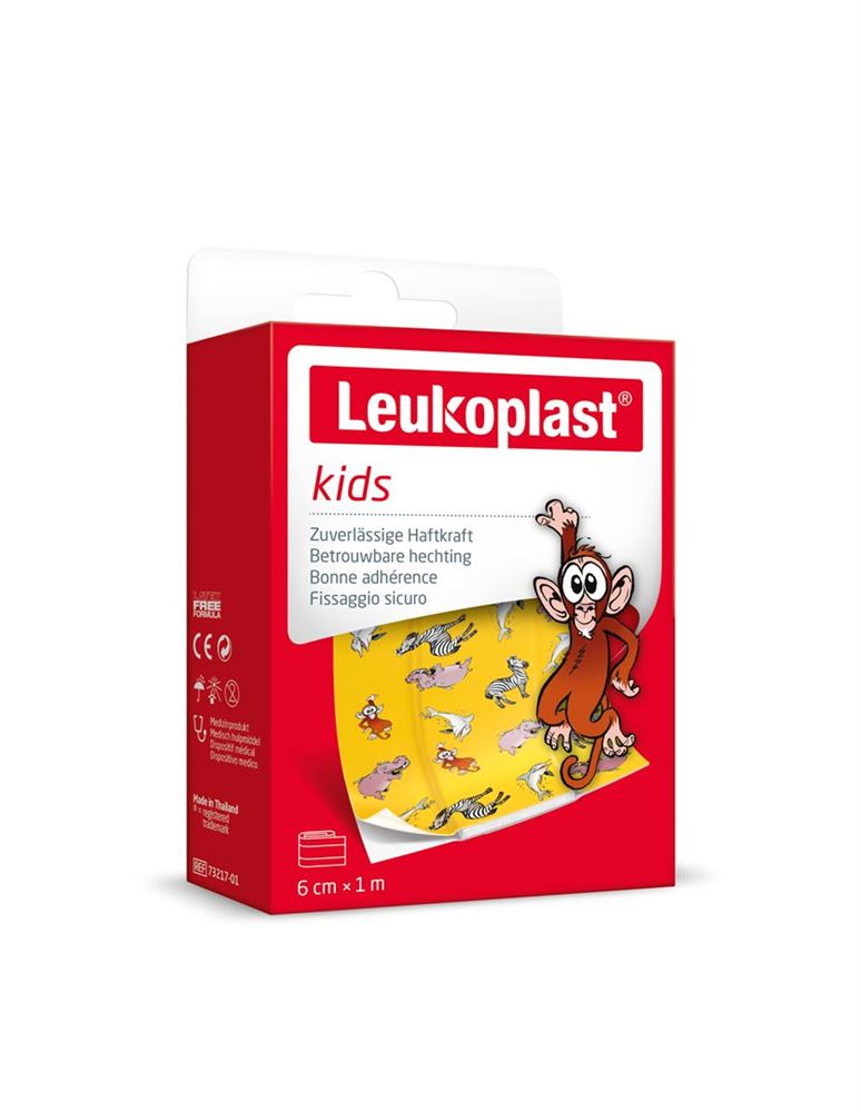 Leukoplast kids<br>1 Stück, Rolle, 6cmx1m