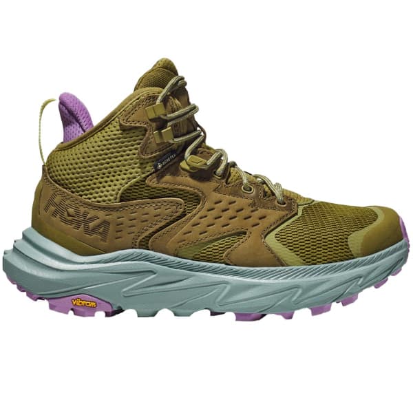 Chaussure de randonnée mid HOKA ONE ONE ANACAPA 2 MID GORE-TEX W GREEN MOSS / AGAVE