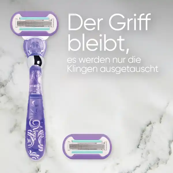 Deluxe Smooth Swirl Rasierer mit 3 Klingen
