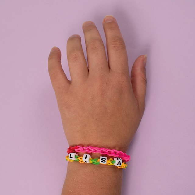 Loom bands sortert 2700pcs Playbox