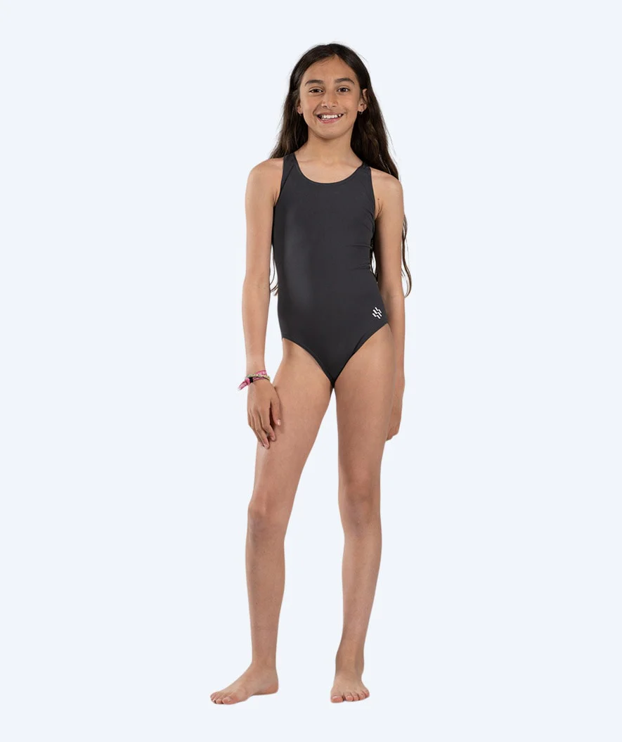 Watery badedragt til piger - Eco Poolparty - Bone Grey