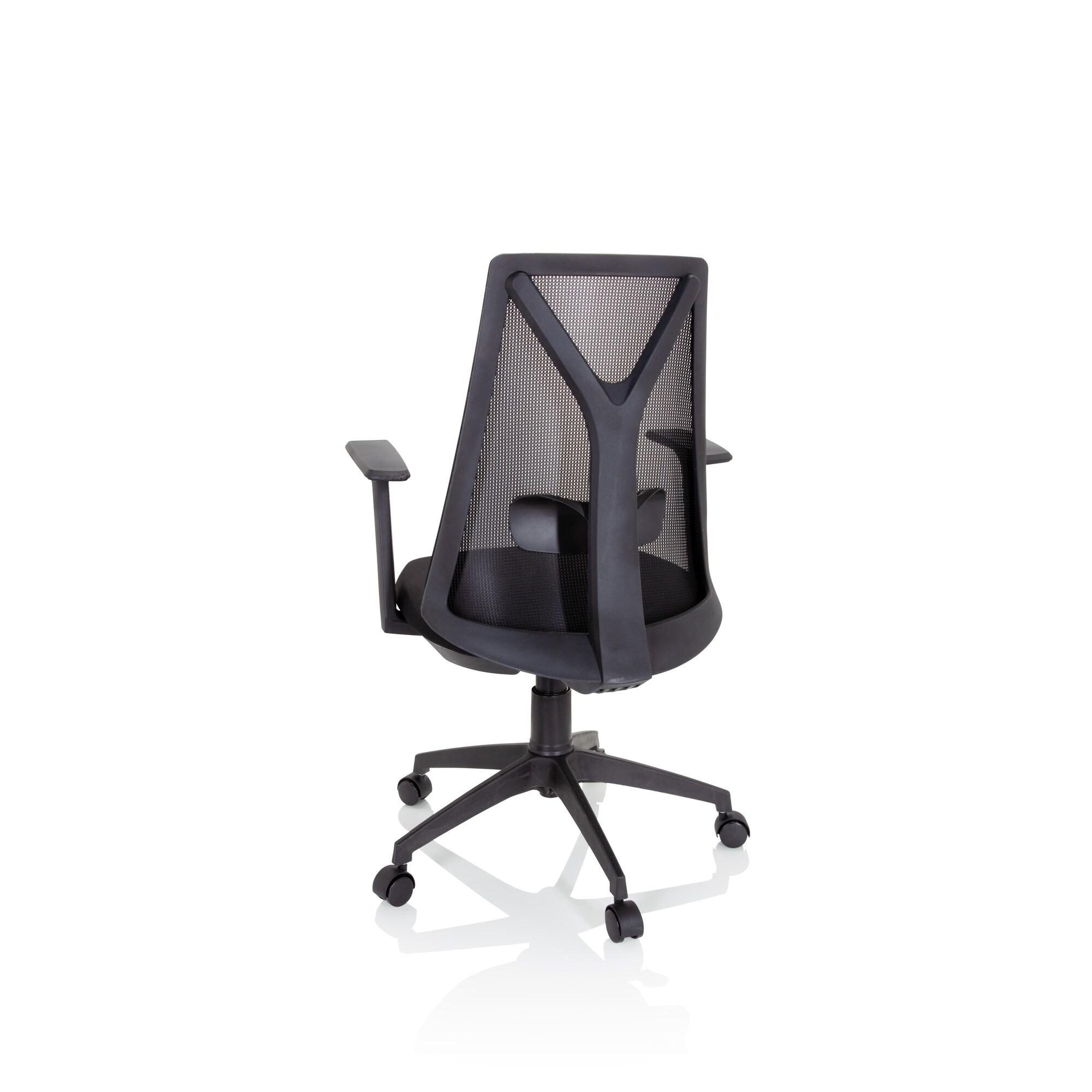 Home Office Bürostuhl FALUN BASIC Stoff/Netzstoff mit Armlehnen hjh OFFICE