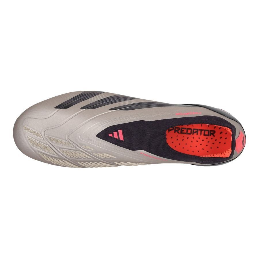 adidas Predator Elite Laceless AG Vivid Horizon - Argenté/Aurora Black/Turbo