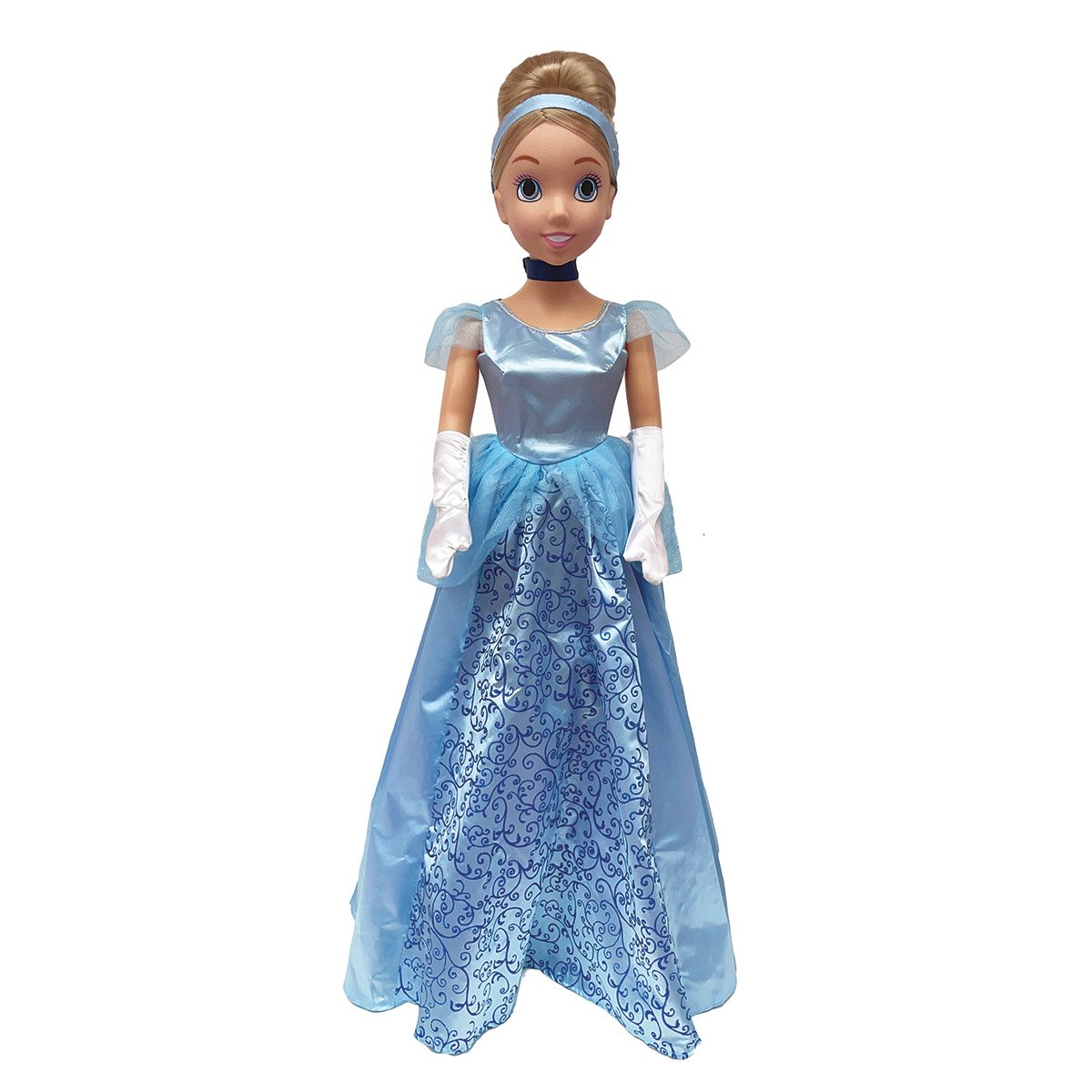 Poupée Princesse Robe Bleu Ciel 90 cm